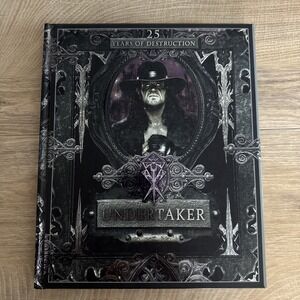 Undertaker: 25 Years of‎ Destruction WWE Books Wrestling Hardcover